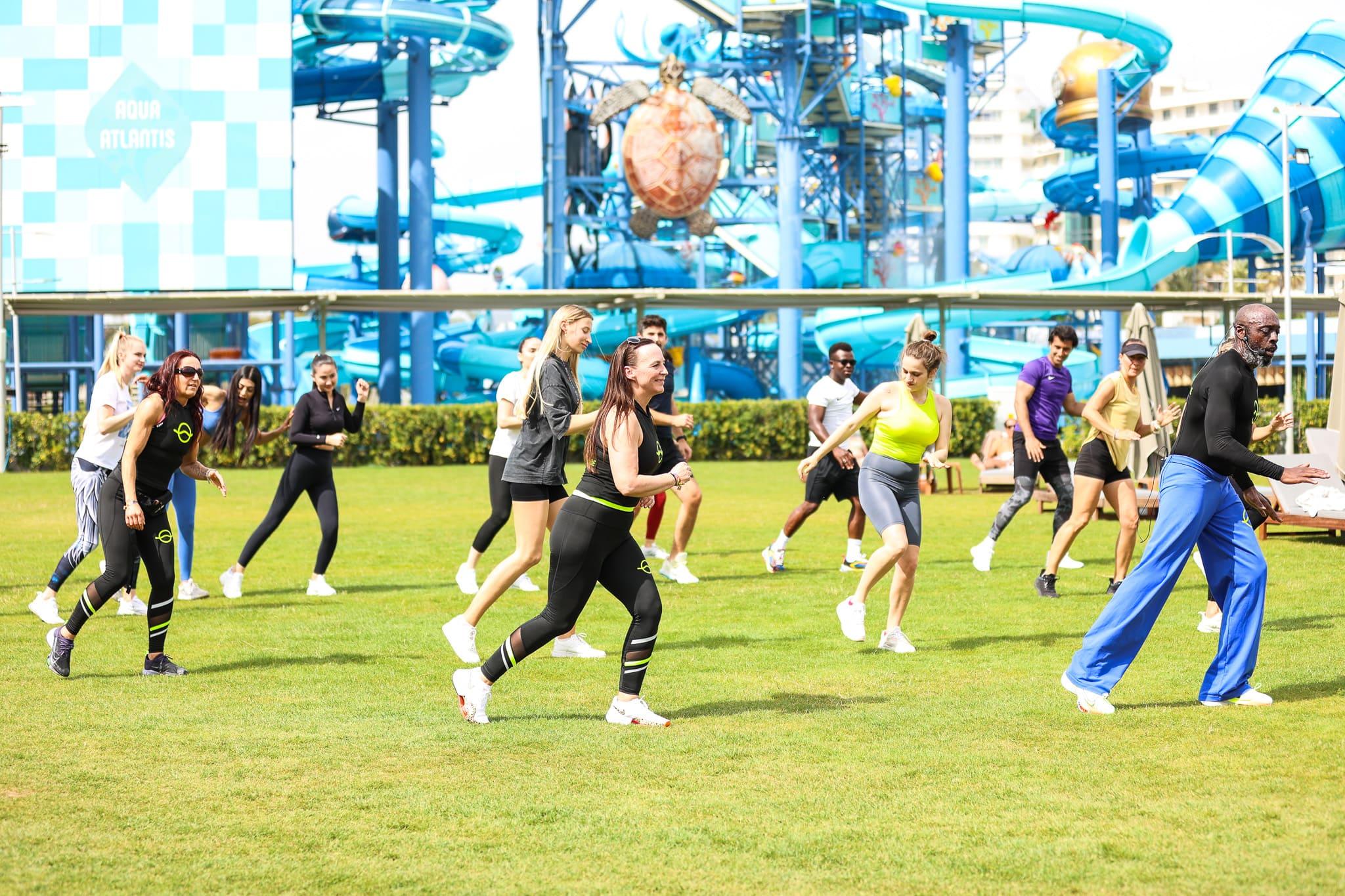 Vibe Aerobics outdoors