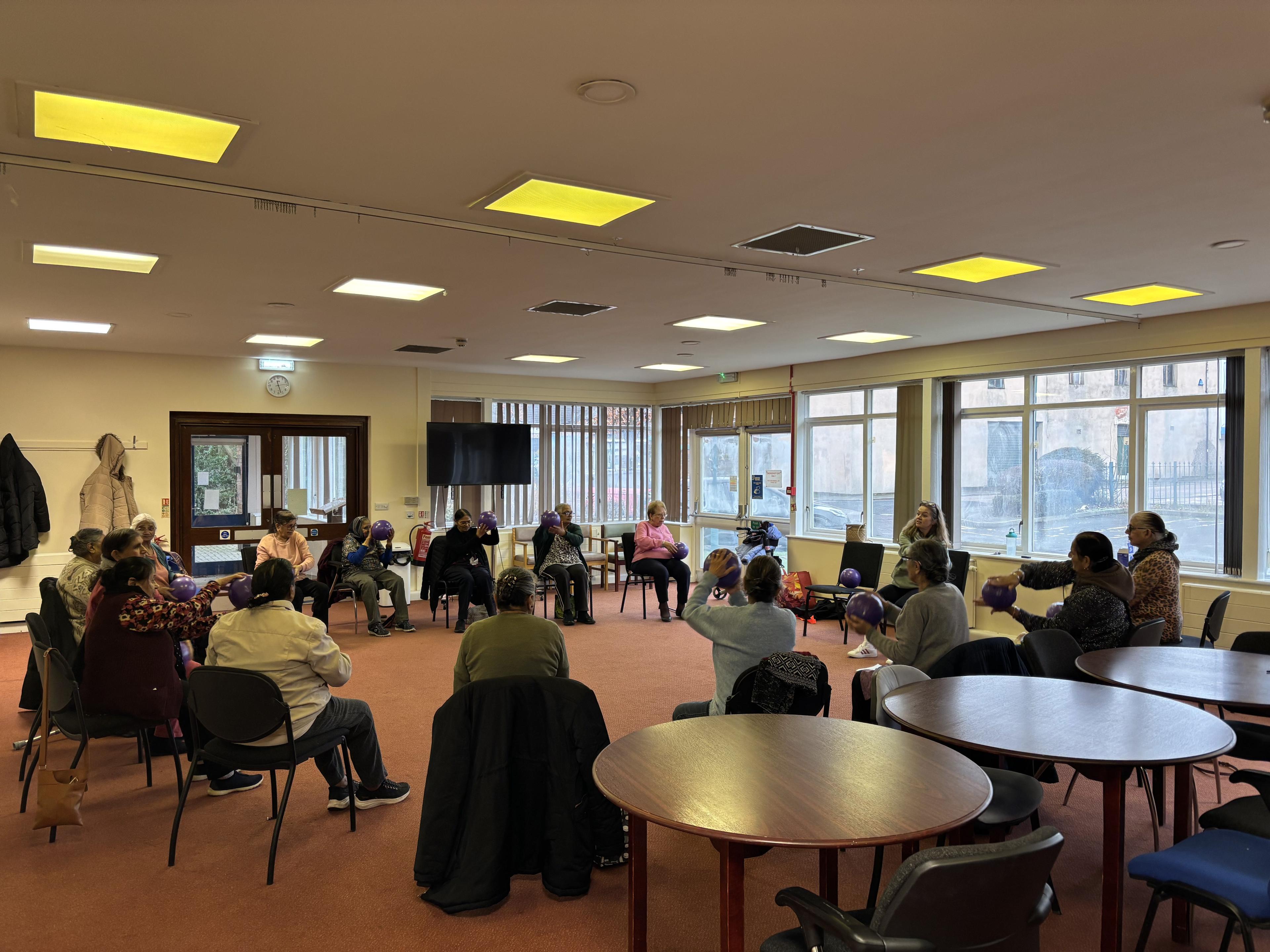 vibe life chair fitness class older adults pleck walsall